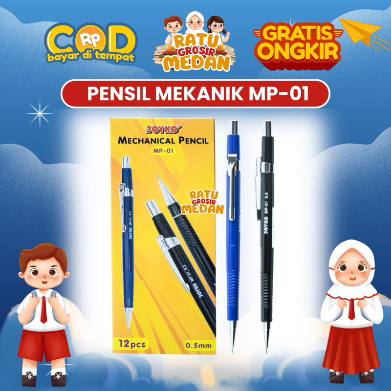 

Pensil Mekanik Joyko MP-01 per pcs satuan