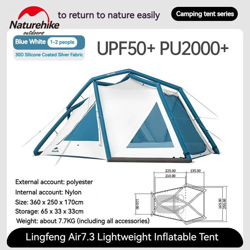 TENDA INFLATABLE AIR NATUREHIKE CNK2300ZP012