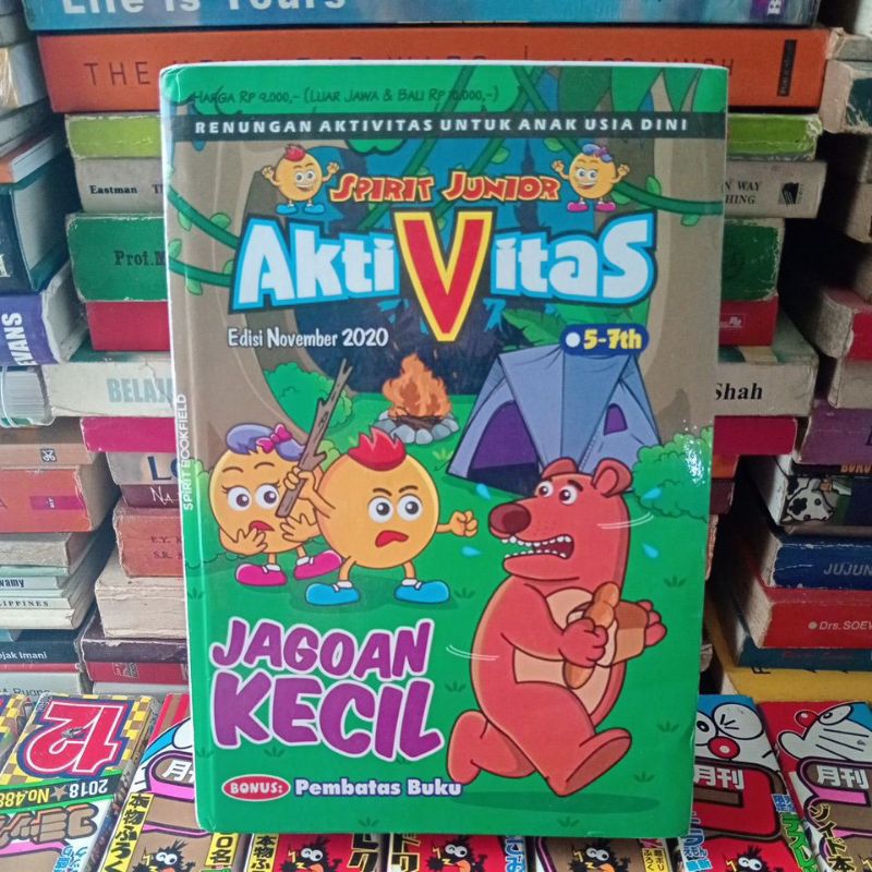 Buku Kristiani, Spirit Junior Aktivitas 5-7 th,edisi November 2020