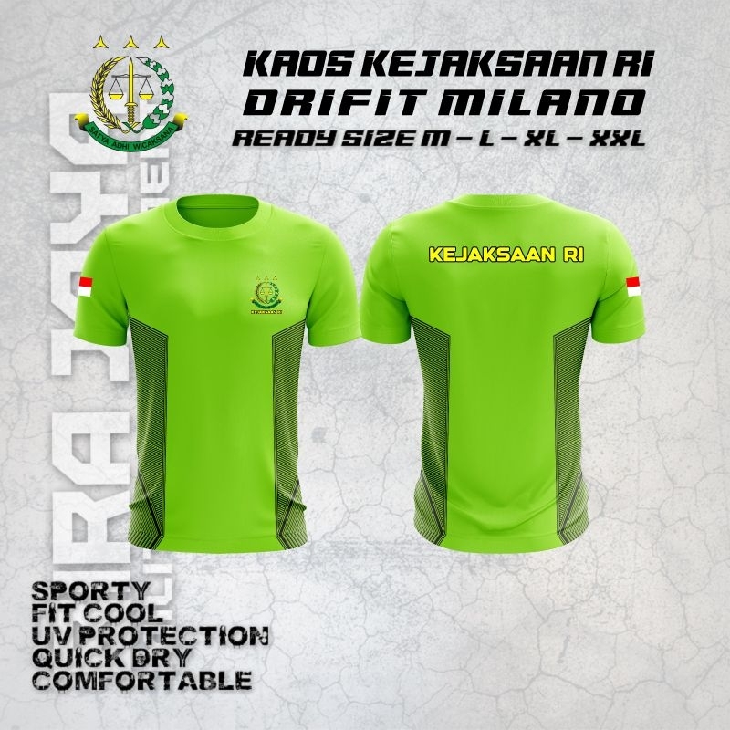 Kaos Kejaksaan RI / Kaos Kejaksaan RI Bahan Dryfit milano / Kaos Jersey Kejaksaan RI