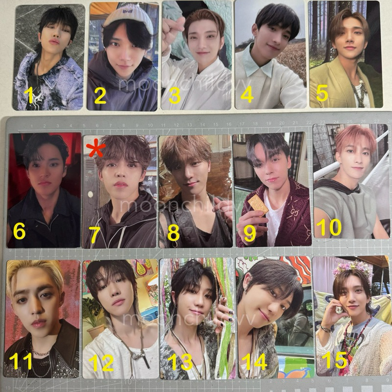 Seventeen Official Photocard Heaven FML Face The Sun FTS sector 17 Heaven POB In The Soop Album Ming