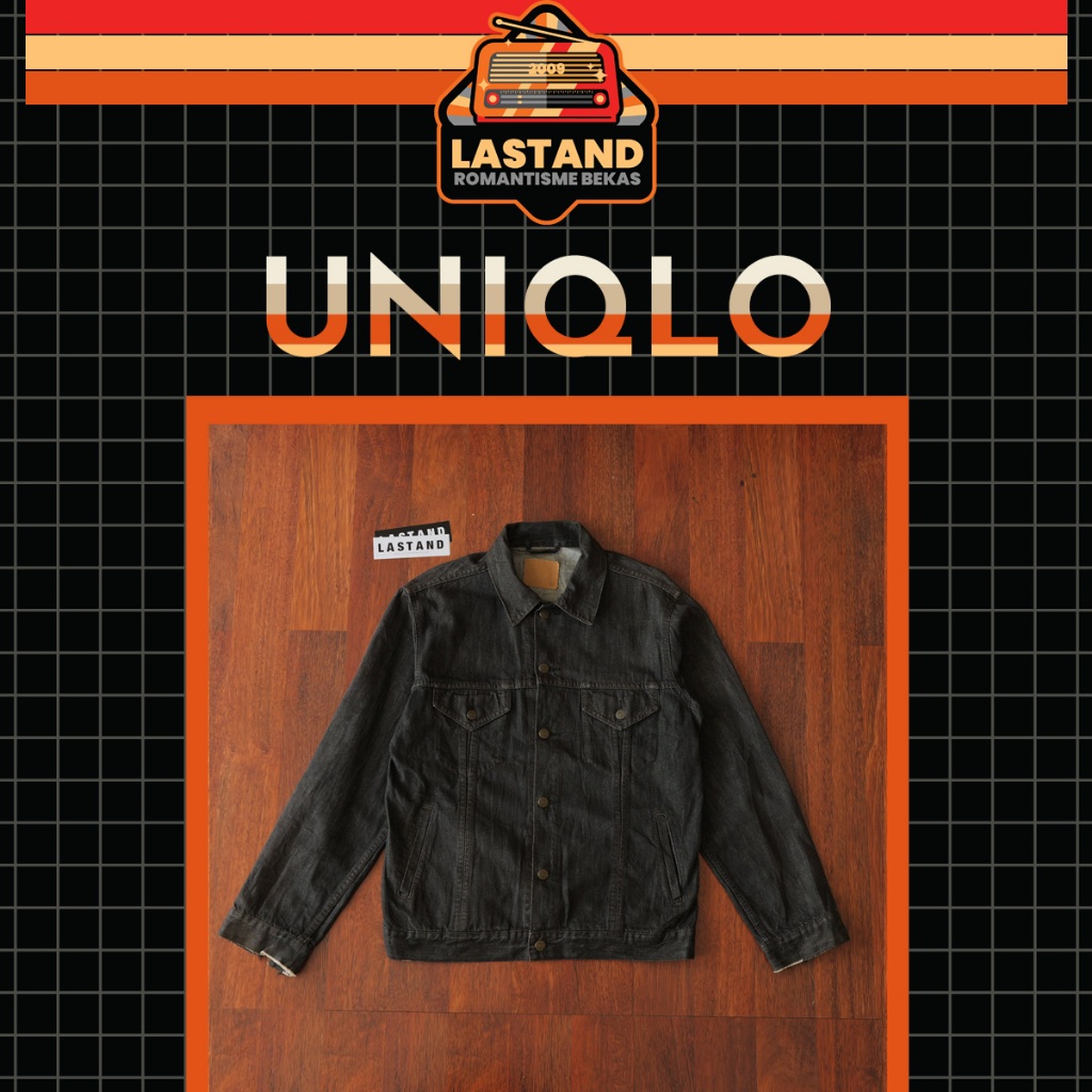 Jaket Denim Uniqlo