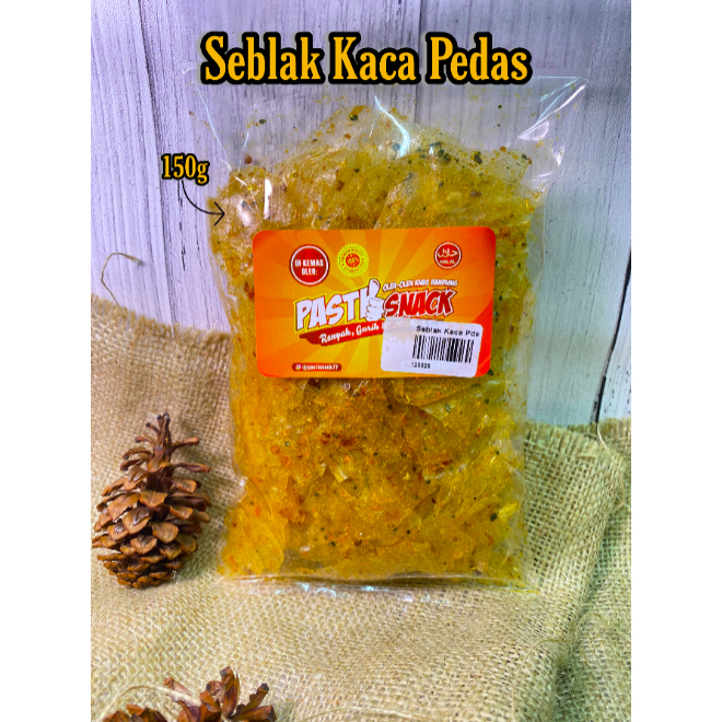 

SEBLAK KERIPIK KACA PEDAS 150GR