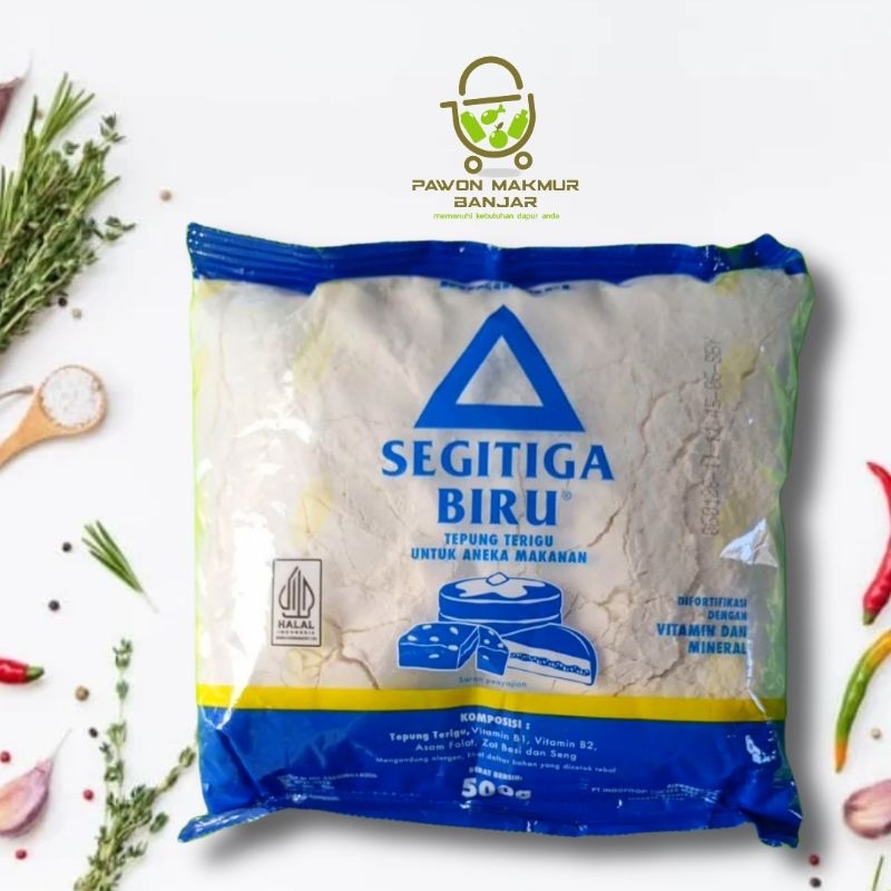 

TEPUNG TERIGU SEGITIGA BIRU KEMASAN 500gr