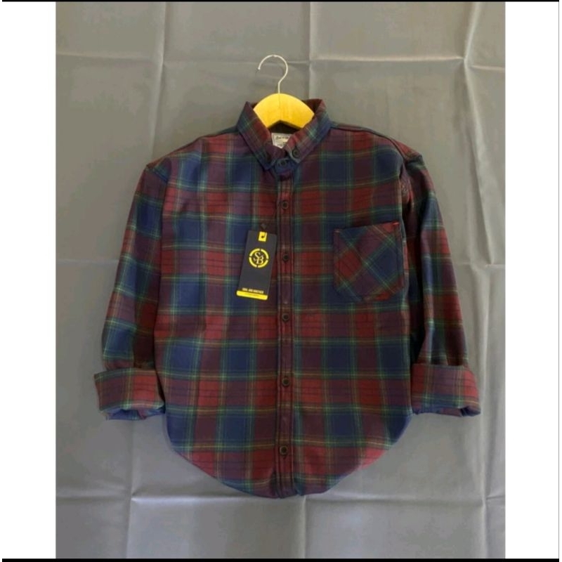 kemeja flannel_kemeja pria Flannel lengan panjang_kemeja pria_kemeja flannel pria
