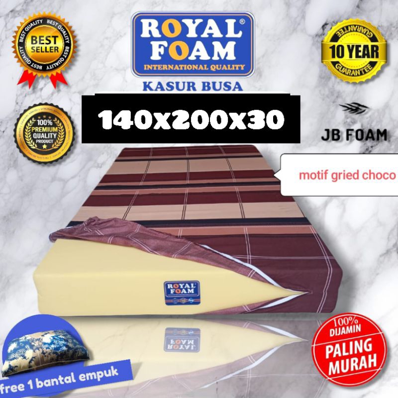 kasur Royal foam D16( Dabble) 140x200x30 . busa Berkualitas