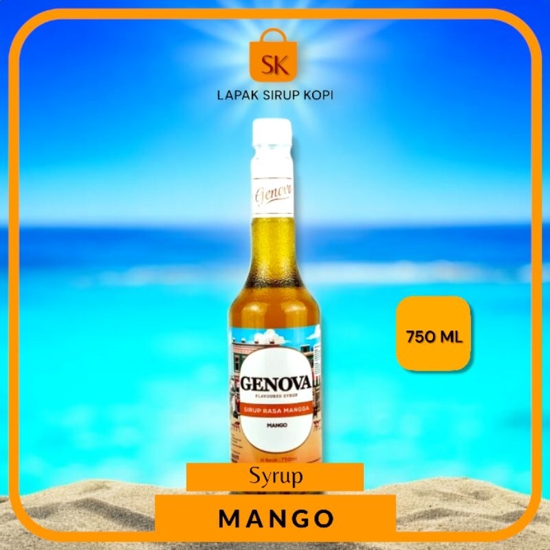 

Genova Mango syrup 750 ml - premium sirup ala cafe