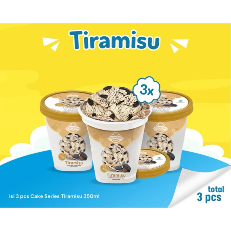 

campcamp tiramisu 3pcs