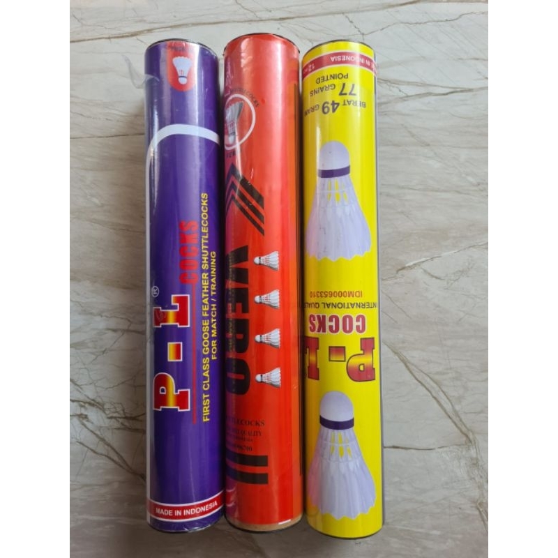 Shuttlecock Bekas Untuk Latihan, Kondisi 75-90% Masih Bagus