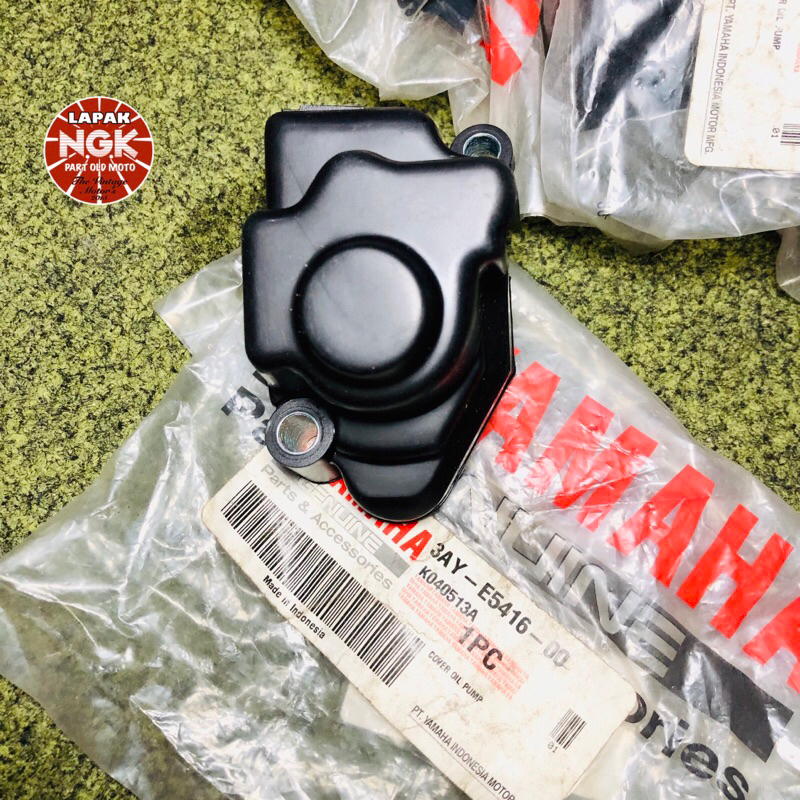 Tutup pompa oli samping yamaha champ alfa sigma v80 force1 f1z f1zr original nos