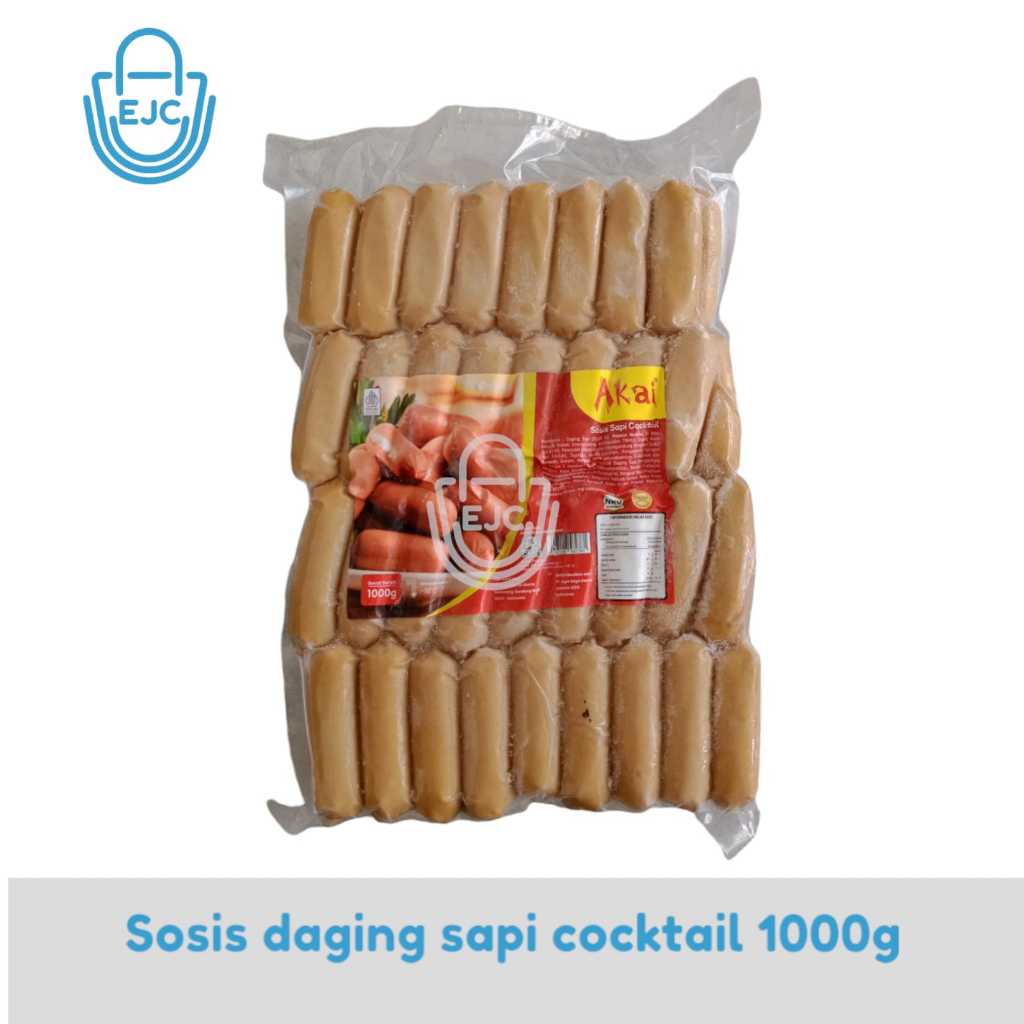 

SOSIS DAGING SAPI COCKTAIL AKAI 1000GR 1KG