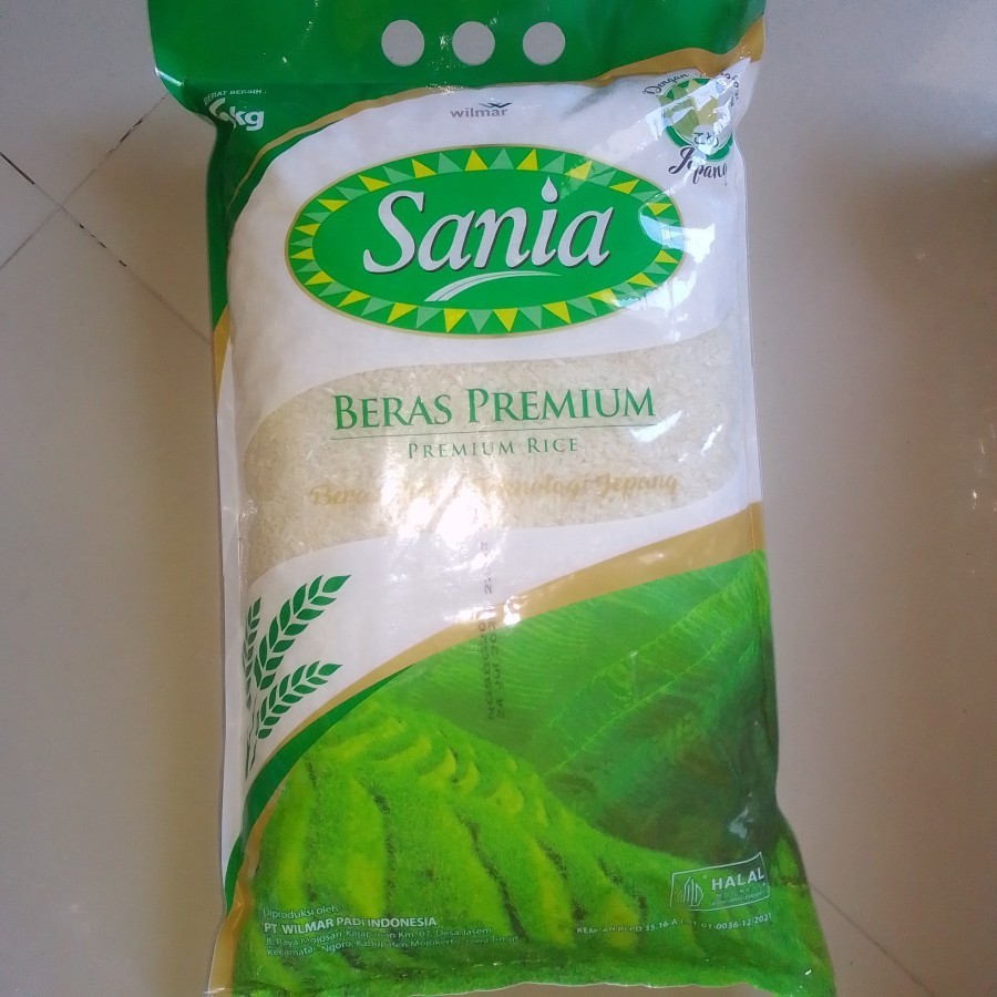 

Sania Beras Putih Premium 5 Kg