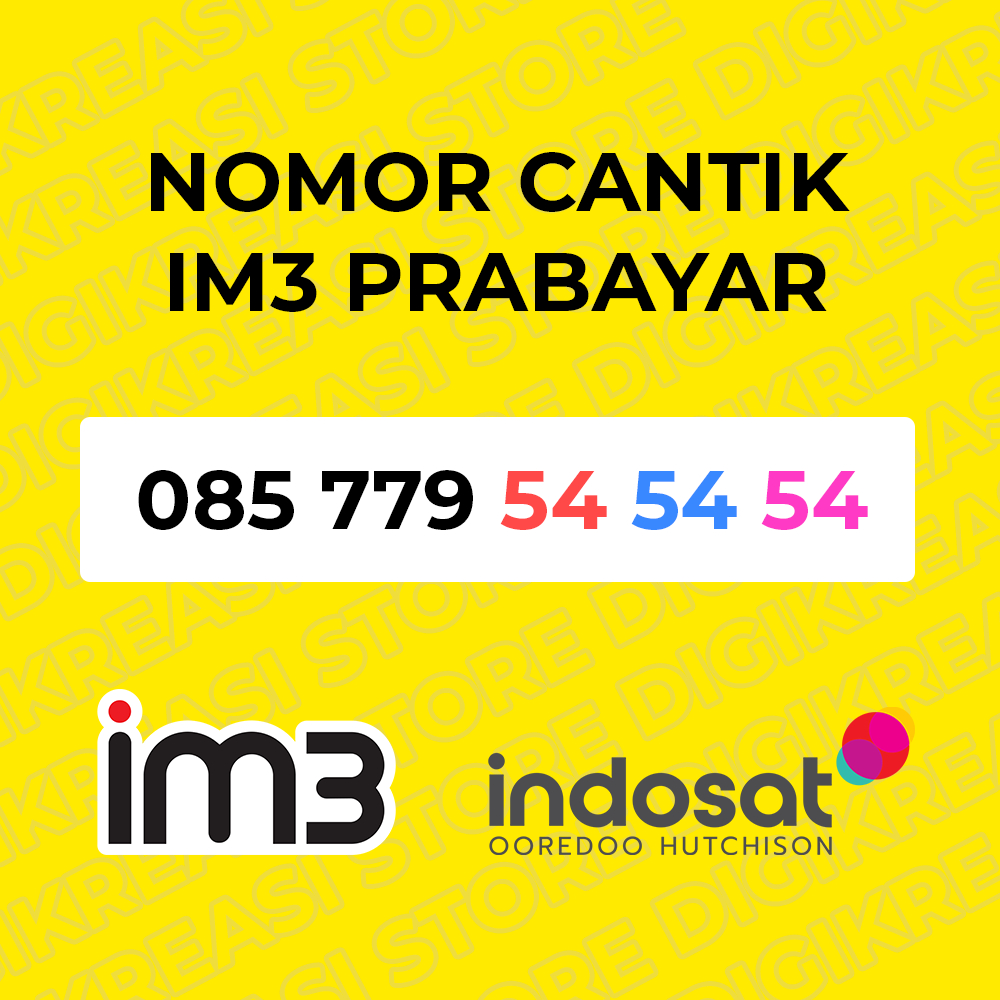 NOMOR CANTIK INDOSAT IM3 TRIPLE AB