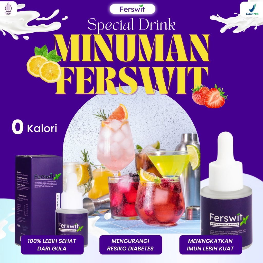 

Ganti Gula Ke Pemanis Alami Ferswit Stevia Untuk Kesehatan