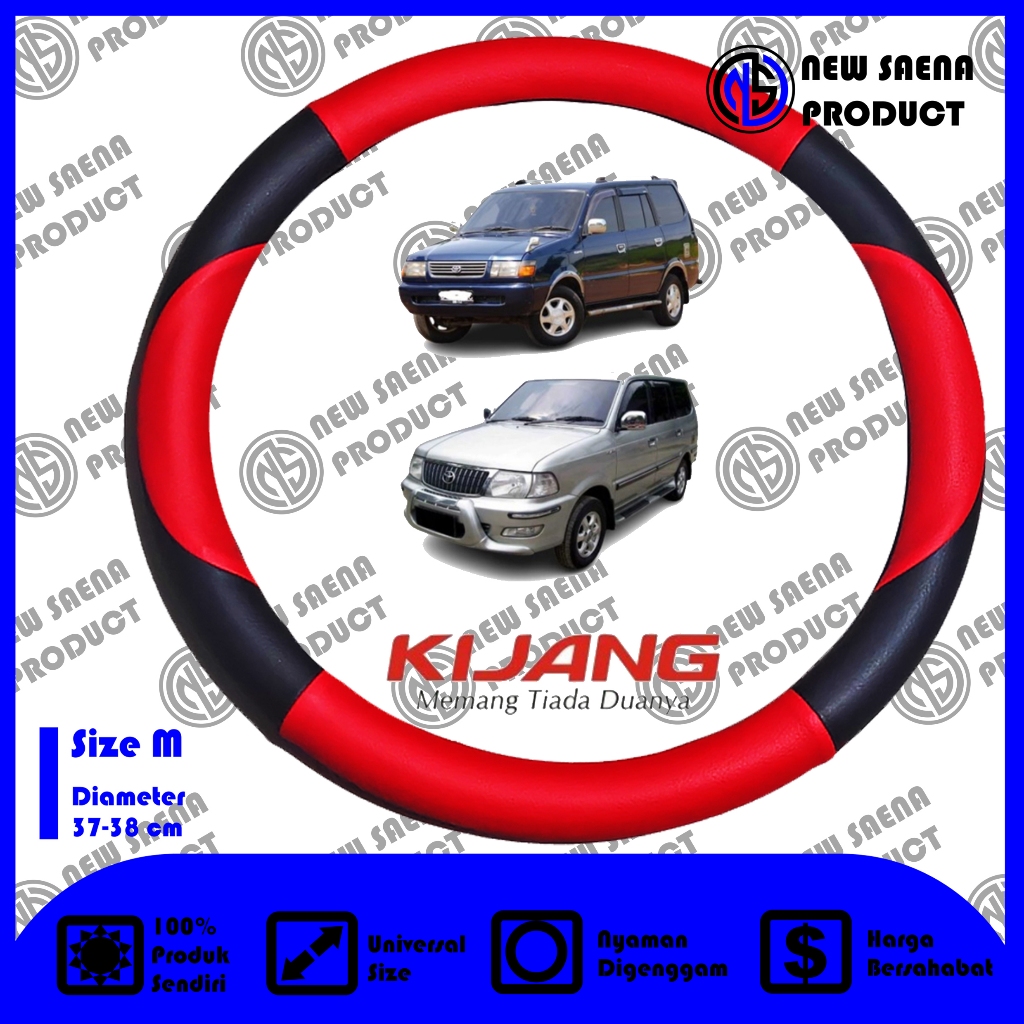 Sarung Stir Mobil Kijang LGX / LX / Krista, Cover Stir Kijang LGX, LX, Krista, Size M