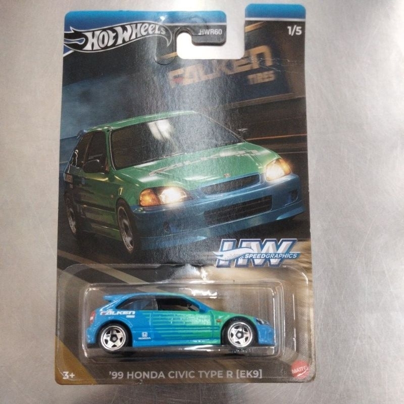 Hotwheels Honda Civic TYPE R (EK9)