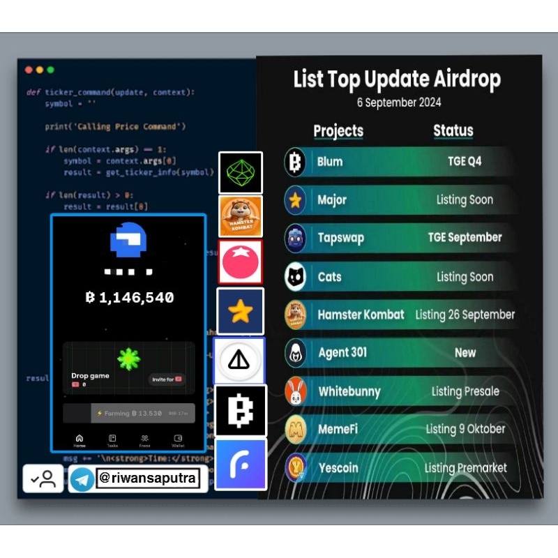 JASTIP RUNNING SCRIPT-BOT-TELEGRAM ,PREMIUM BERGARANSI