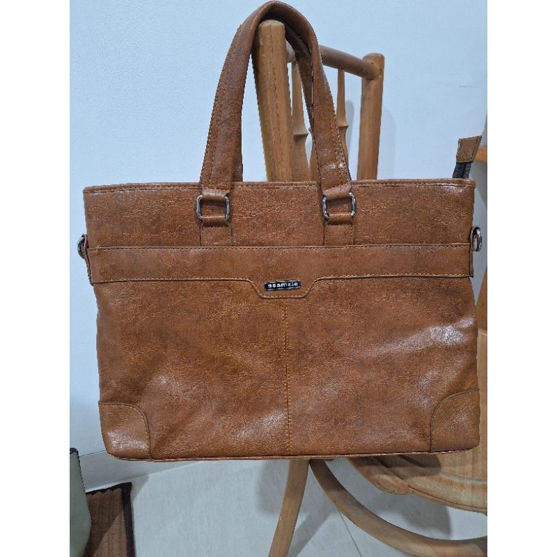 Preloved - Tas Kulit Asli brand ssamzie