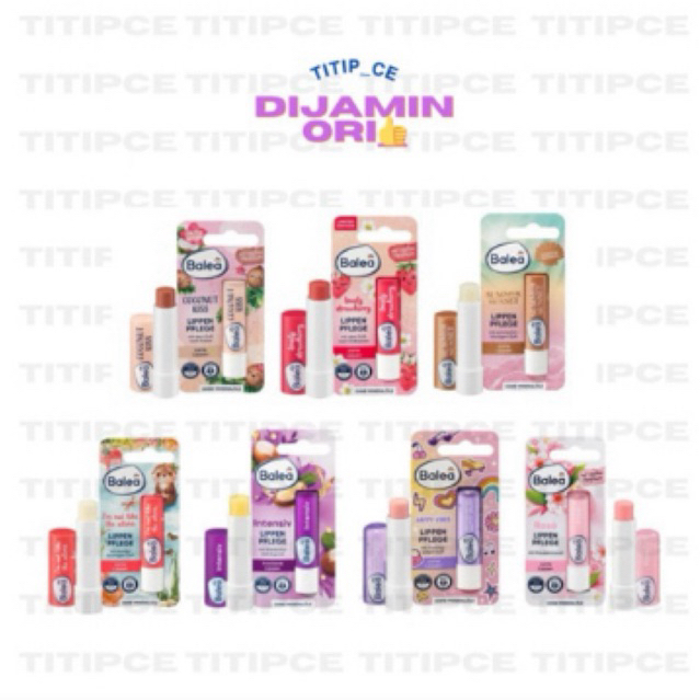 Balea Lip Balm Stick - Lovely Strawberry Germany