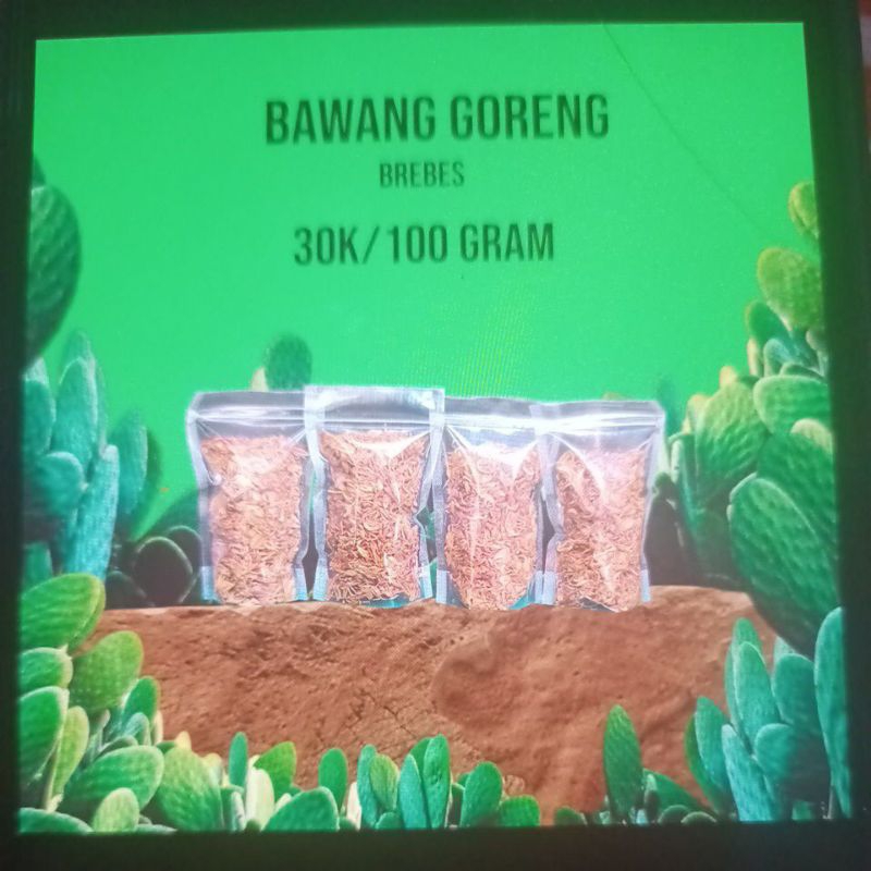 

Bawang Goreng Asli Brebes