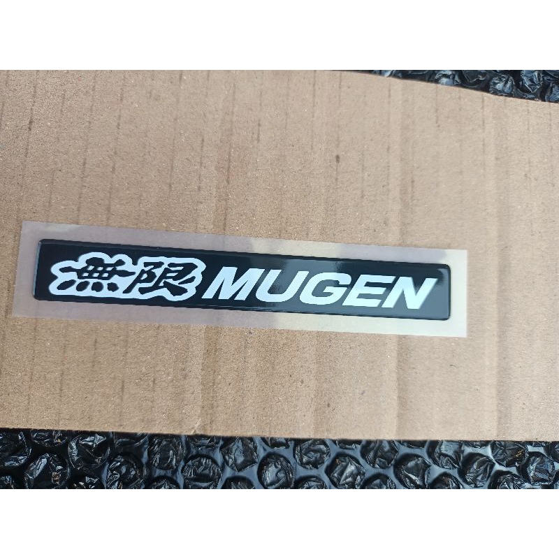 emblem tulisan Mugen original Honda