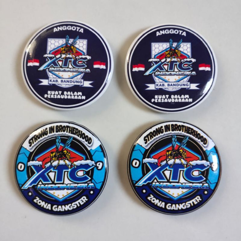Pin bros peniti xtc bandung indonesia isi 4pcs