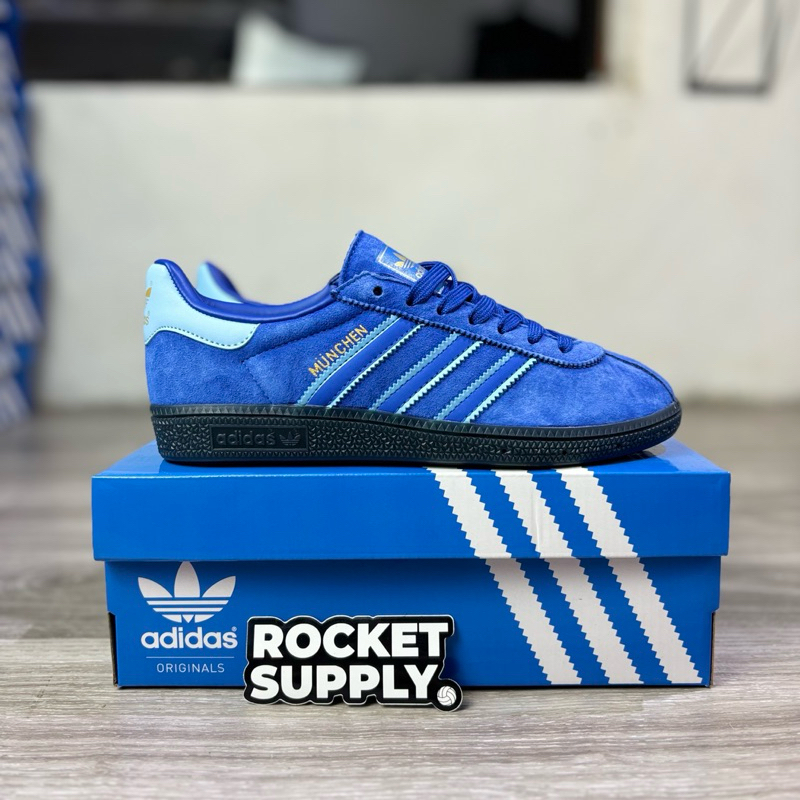 [ 100% BNIB ] Adidas Munchen Blue Paradise
