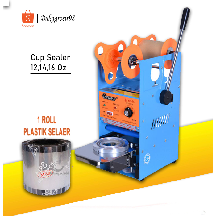 ETON Gimpet D8 Sealing Machine Mesin Cup Sealer 12, 14 , 16 Oz