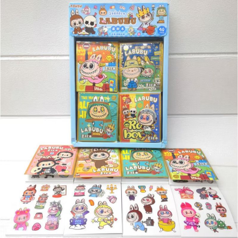 

Stiker Buku Tempel LabuBu / MAINAN STIKER TEMPEL labu Bu / Tempelan BUKU LABUBU STIKER