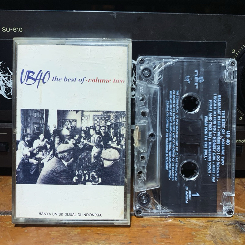 kaset / cassette UB40 - the best of volume two