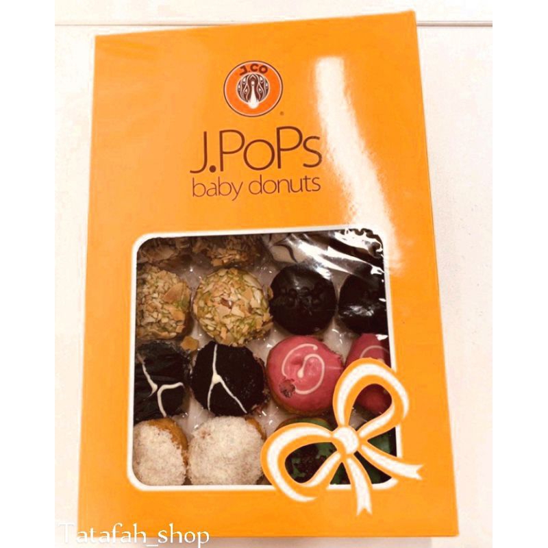 j.co jpops atau 1/2 lusin ORI j.co dengan 24 varian donat mini dan stengah lusin bisa untuk ulang ta