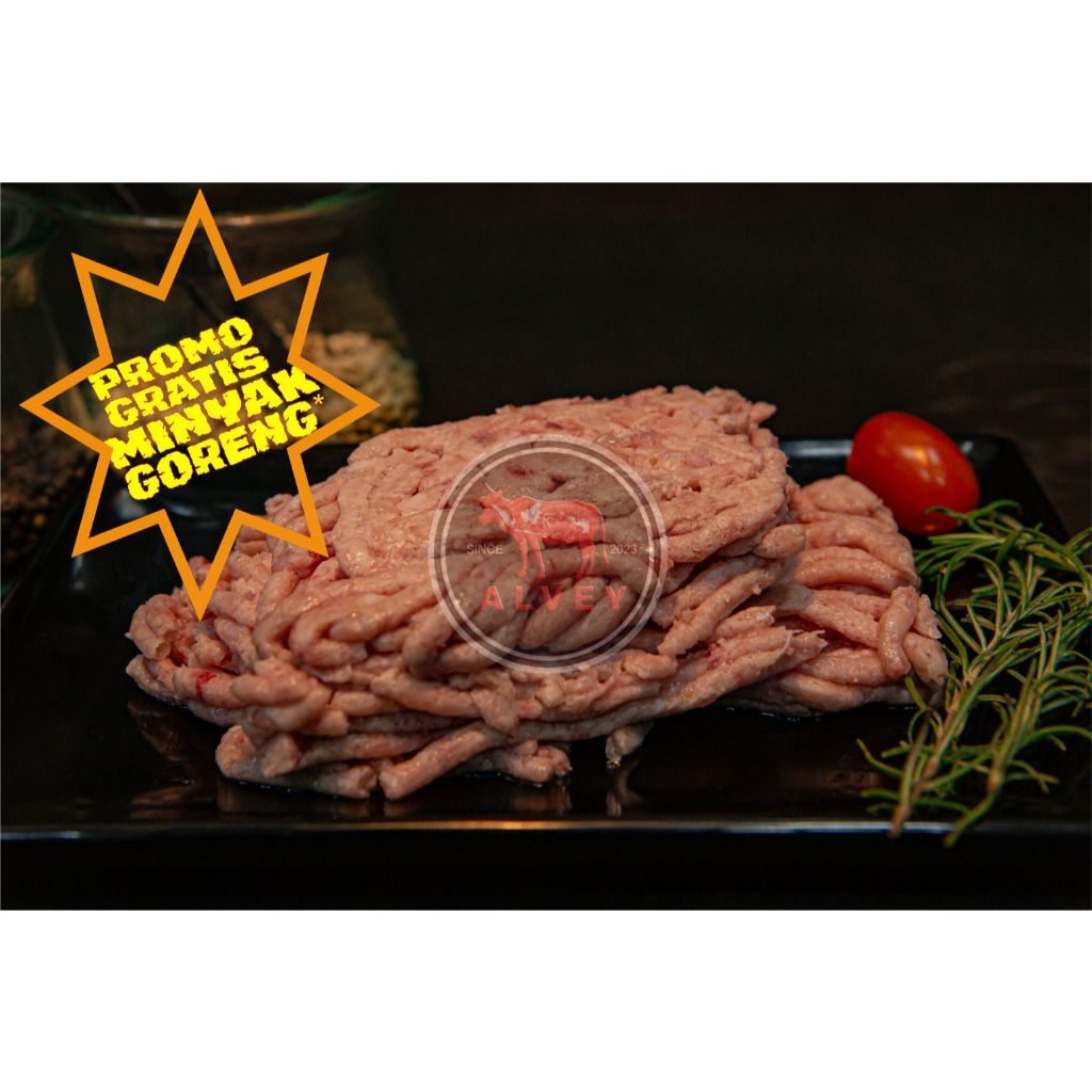 

DAGING GILING AYAM MURNI -PREMIUM-BERKUALITAS DAN BERSERTIFIKAT HALAL 100%