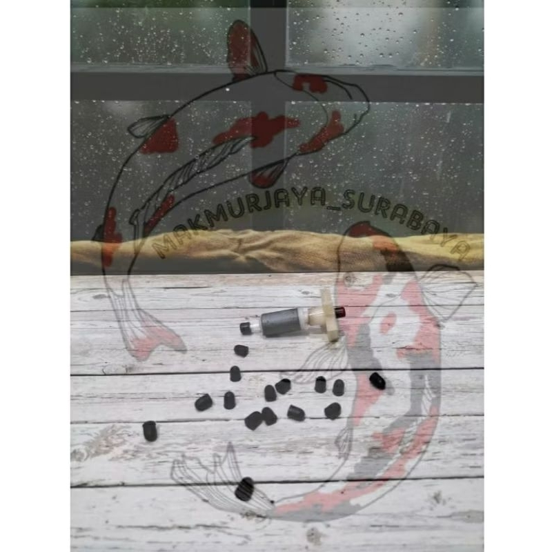 Karet Stopper Dop Tutup AS Magnet Kipas Rotor Pompa Aquarium PH 1200 1600 1800 Karet magnet