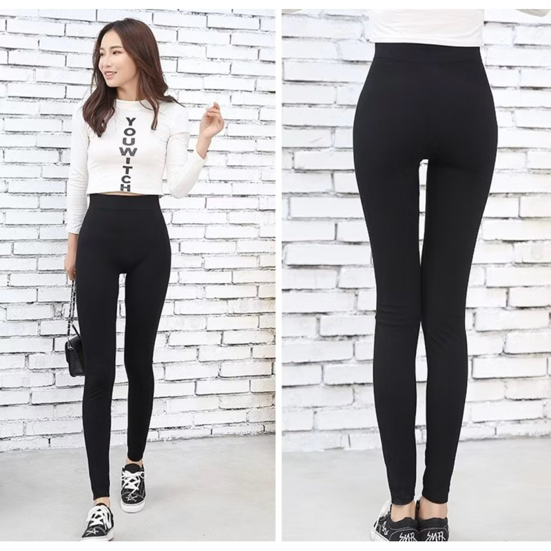 legging spandex hitam /legging olahraga legging premium wanita
