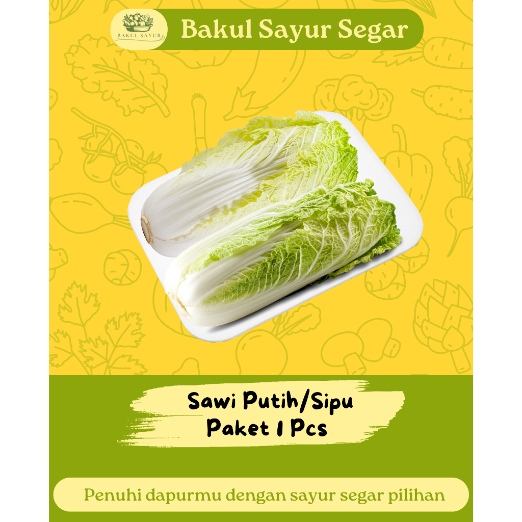 

KIRIM INSTAN Sawi Putih/Sipu 1 Pcs (Berat 500 gr)