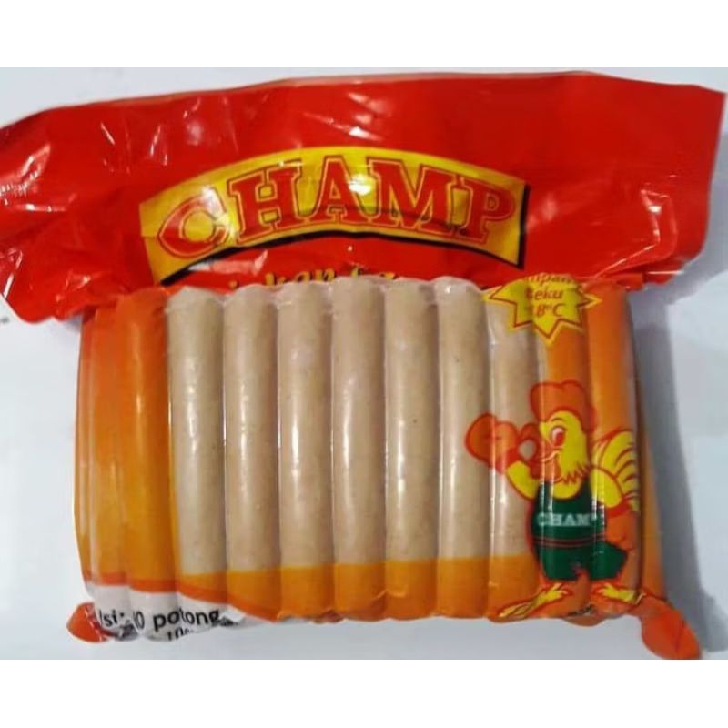 

Champ Sosis 1000 gr - 1 kg - Sosis Ayam - Chicken Sausages