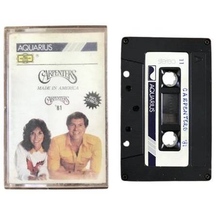 Kaset Pita Carpenters Made In America