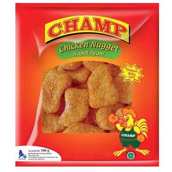 

CHAMP Chicken Nugget Naget Ayam 500 gram