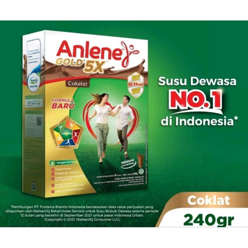 

ANLENE GOLD 5X 240gr.SUSU TULANG SENDI OTOT TERBAIK DENGAN NUTRISI TINGGI.