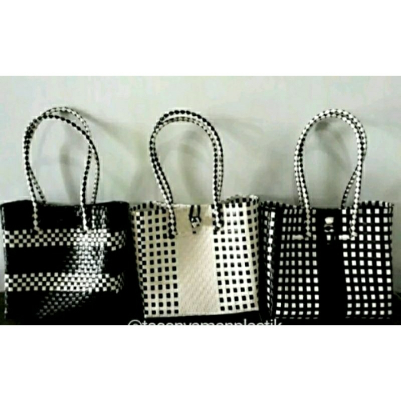 tas anyam plastik kaca