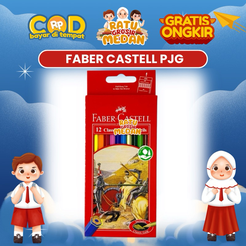 

Pensil Warna Faber Castell 12 Warna Panjang