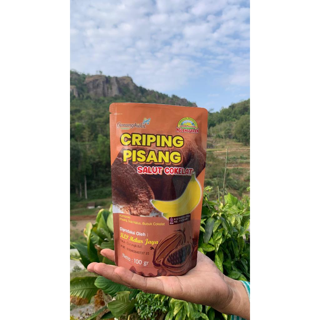 

Keripik Pisang Salut Cokelat dan Original