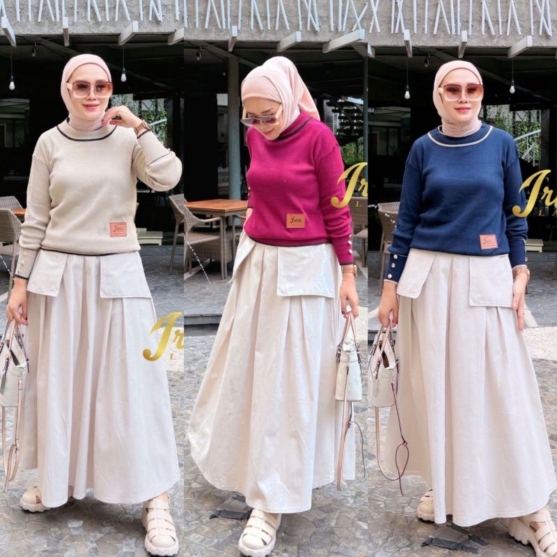 NABILA SET BY IRISH LABEL (OPEN PO HANYA BUAT YG MAU SABAR NUNGGU AJA)