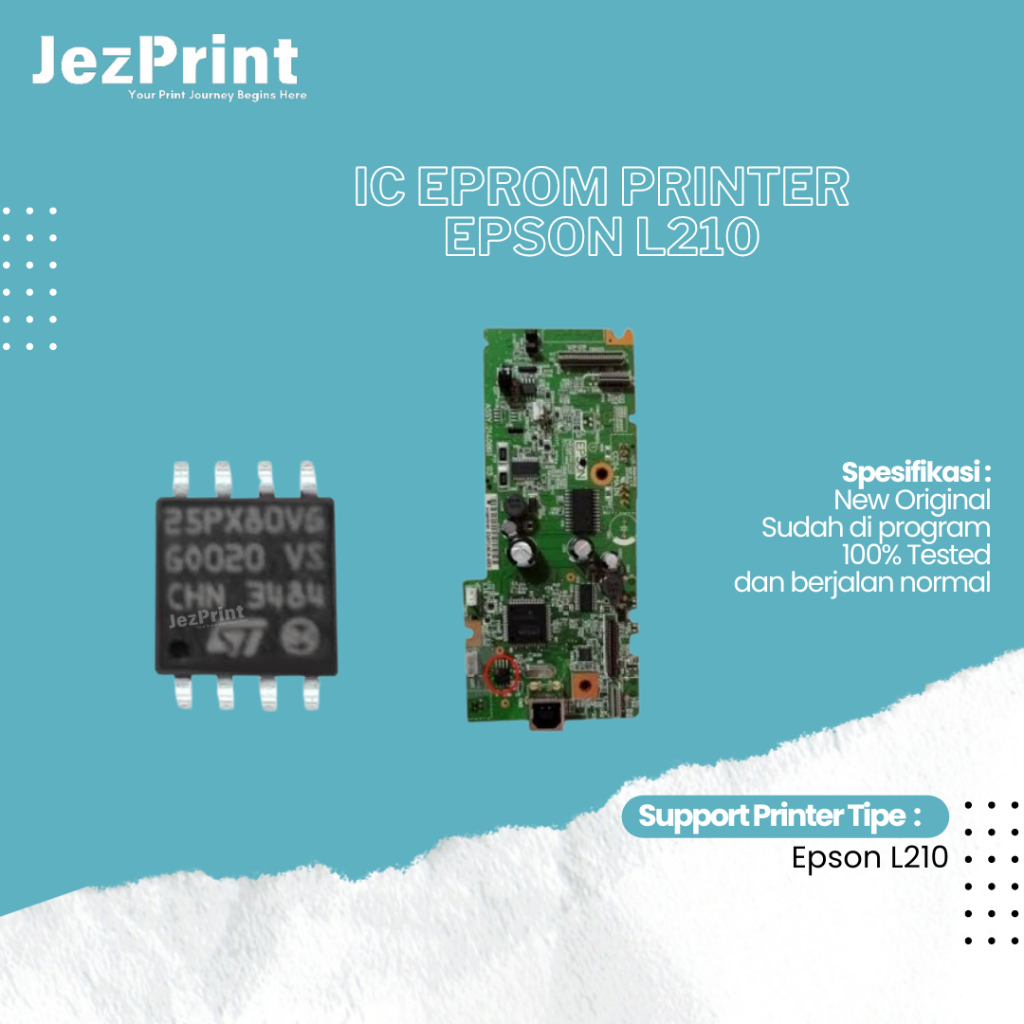 IC Eprom Epson L210, IC Eeprom Reset Epson L210, Resetter Printer Epson L210 New