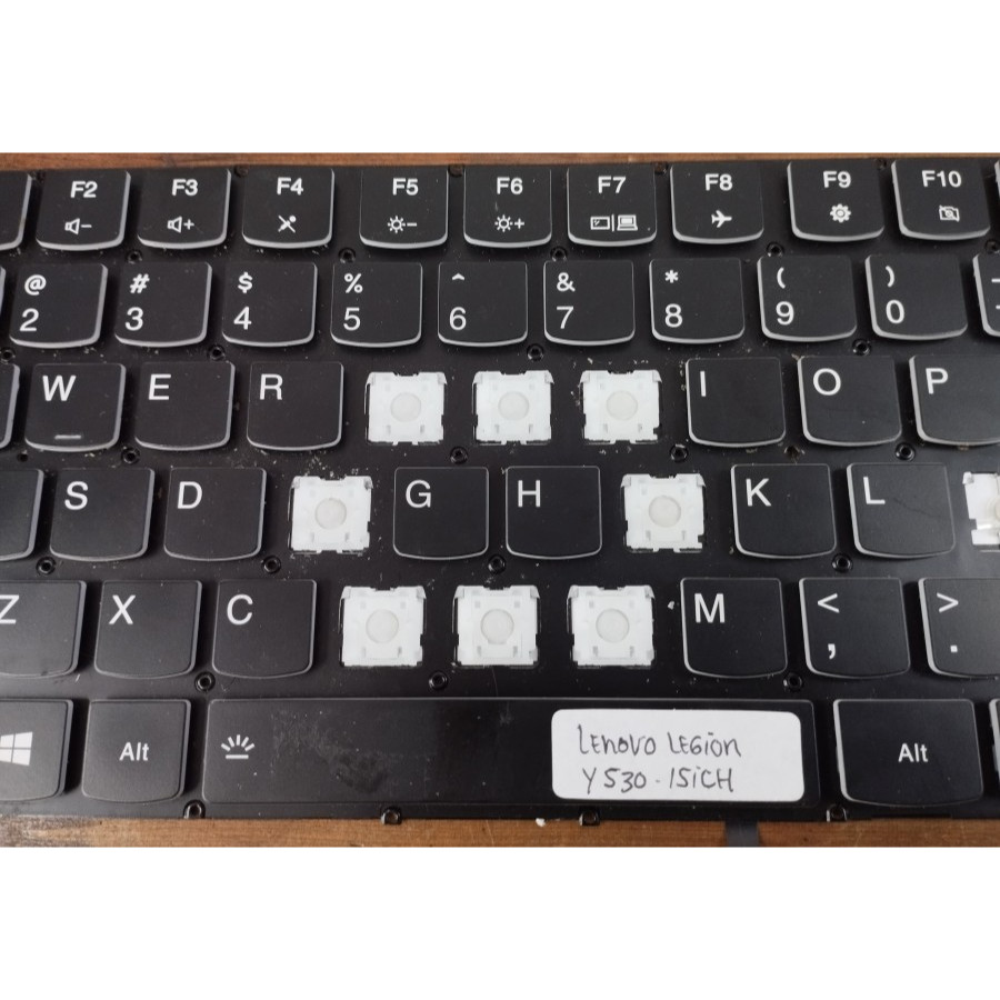 Tuts Tombol Keyboard Lenovo Legion Y530 15ich