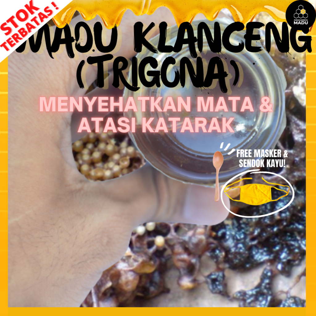 

MADU KLANCENG (TRIGONA) HUTAN BANTU SEHATKAN MATA DAN ATASI KATARAK 250GR