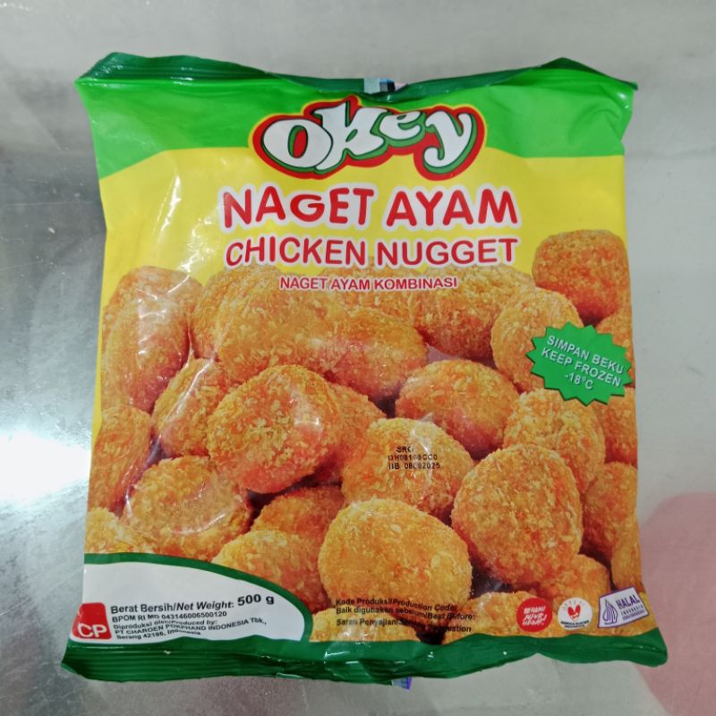 

OKEY NUGET AYAM COIN 500G