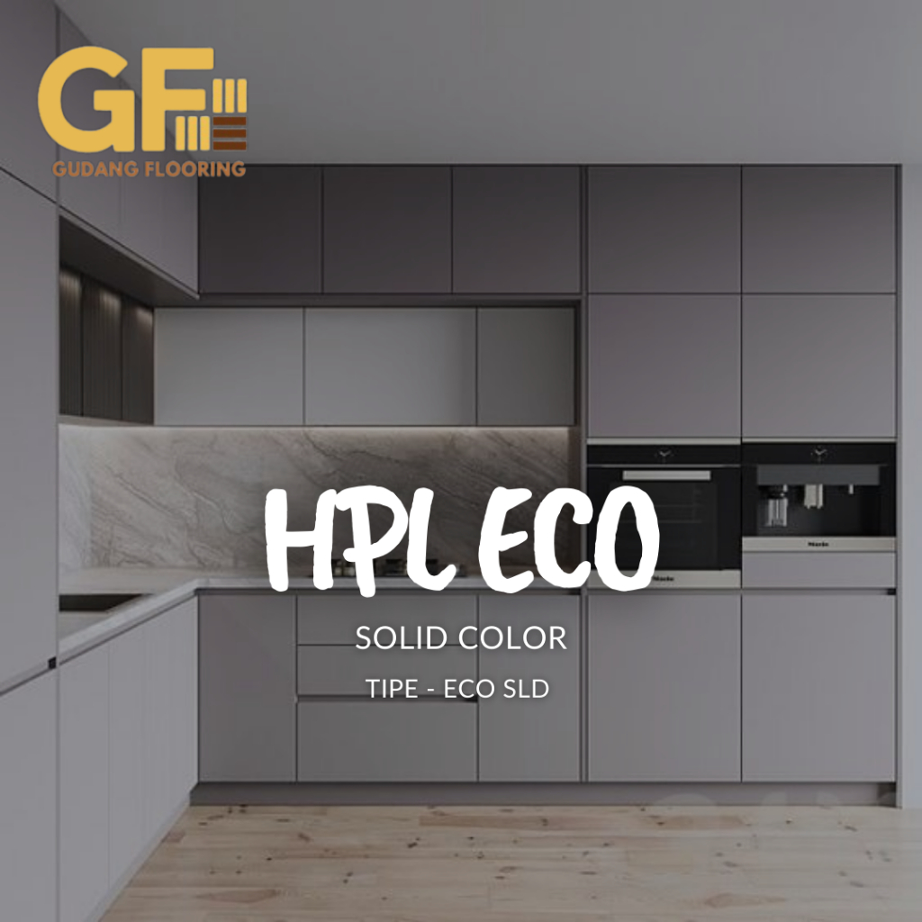 HPL Taco Solid Color / Tipe - Eco SLD Pelapis meja Furniture HPL kayu Triplek