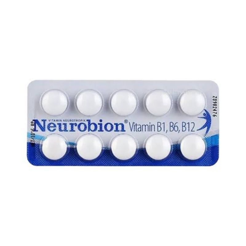 Neurobion Tablet / neurobion Putih / Neurobion Forte pink per strip