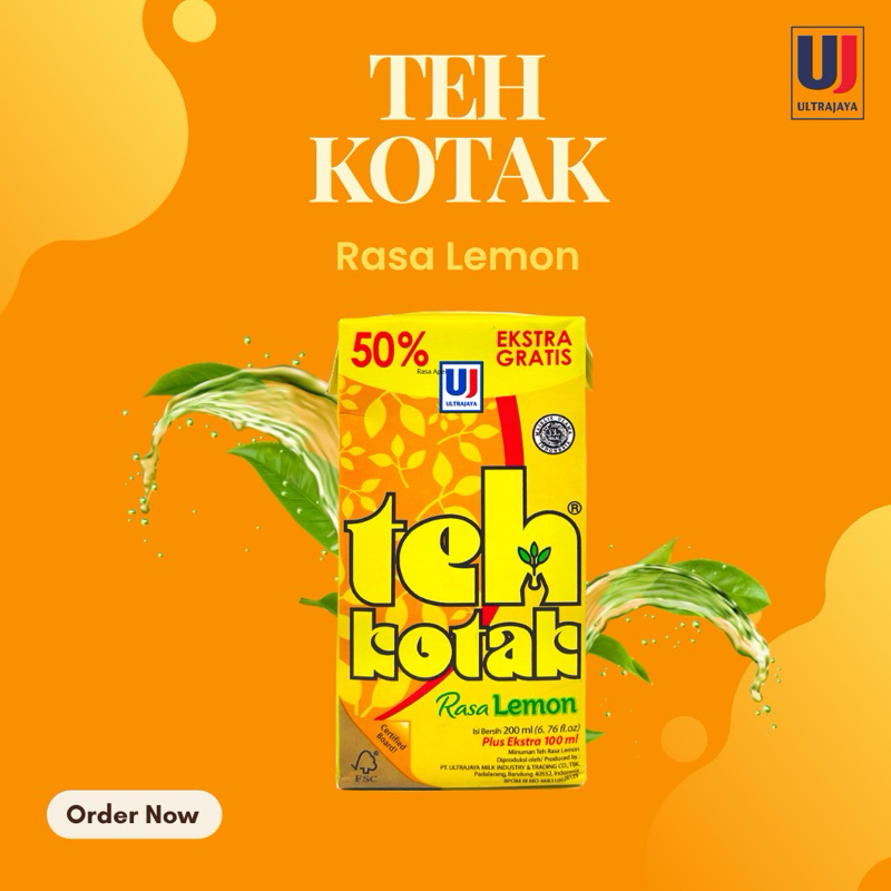 

Teh Kotak rasa Lemon 300ml